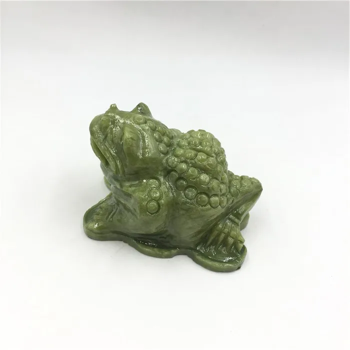 Fengshui Decor Money Frog and Toad Lucky Jade Toad for Wealth