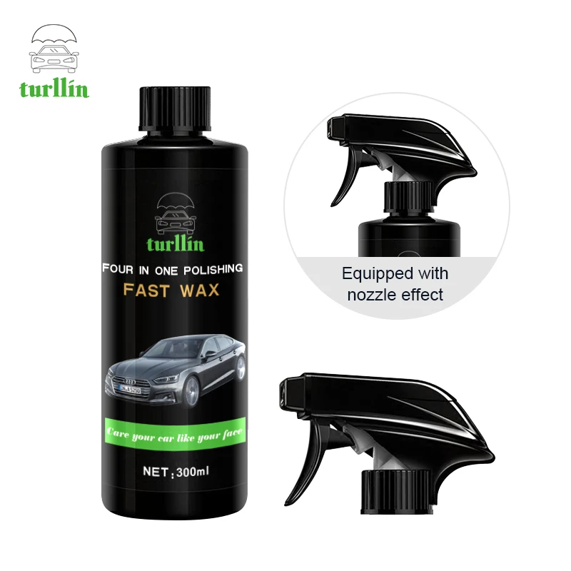 300ml Carnauba Car Wax Polish Liquid Wax Auto Surface Care Coat