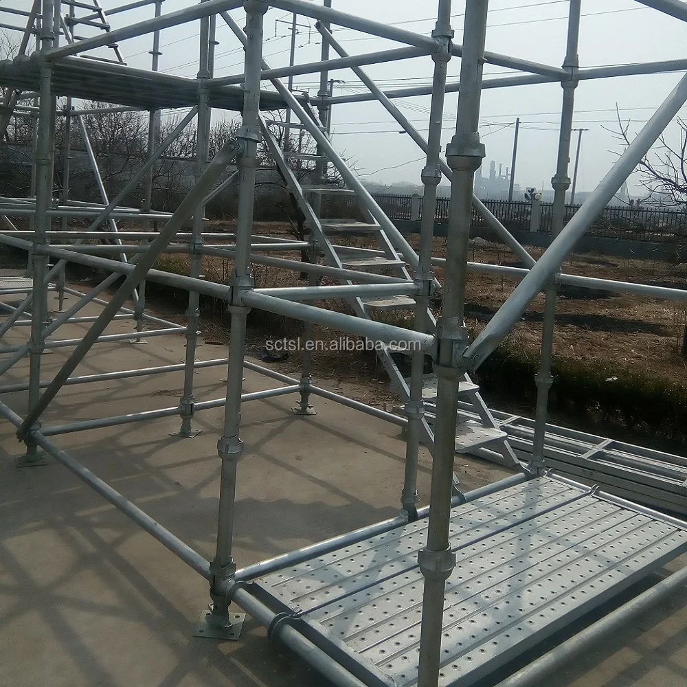 Slab Formwork Galvanized Cuplock Scaffolding Standard
