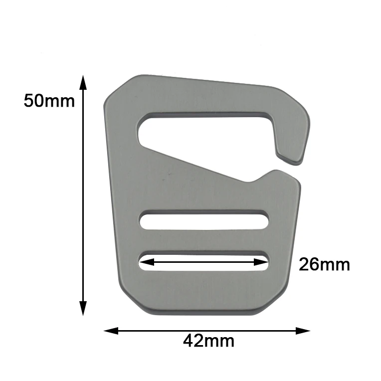 25mm 38mm Webbing Triangle Plastic Swivel