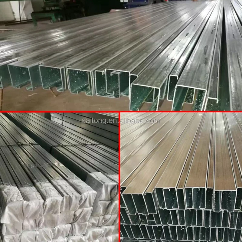 Cantilever Rack Sliding Gate Track Sliding Door Channel Roller Guide for Sliding Door