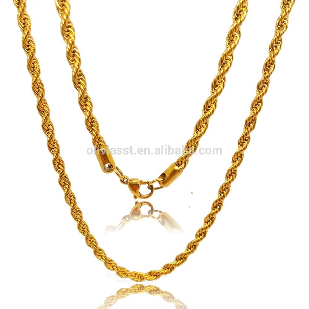 k18ゴールドツイストチェーンネックレスAU750 K18 YG ゴールド ツイストチェーン ネックレス 18インチ ツイスト