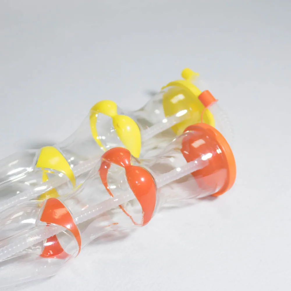 Most Popular 600ML Different Shape Bikini Cup Plastic Slush Yard Glass for Bar Pool Parties