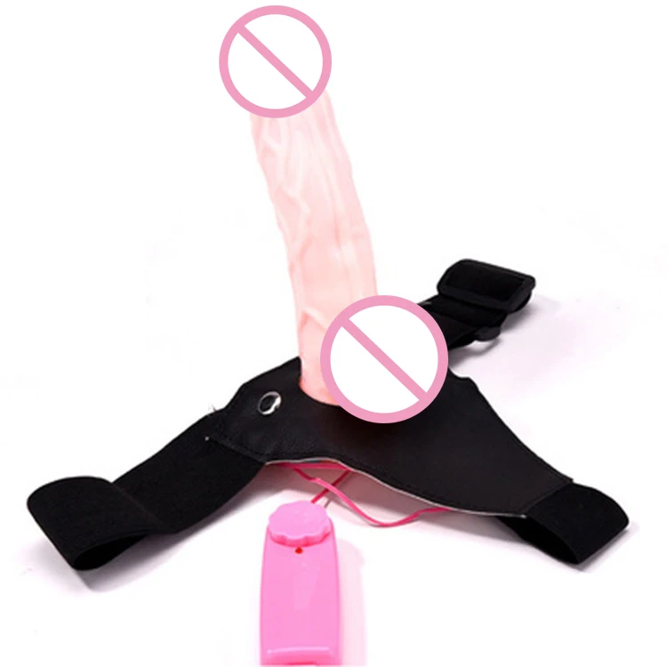 Best Selling Vibrating Strap on Harness Sex Toys Women Dildo