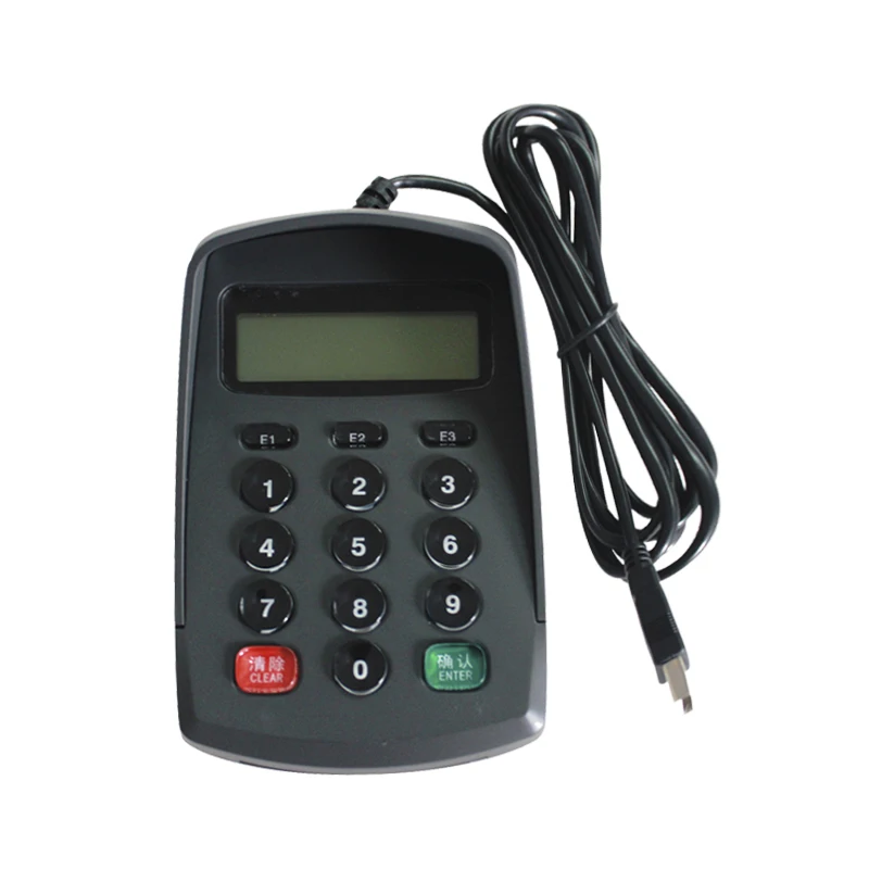 KB15 USB Bank POS Number Keyboard and Key Pad With Display