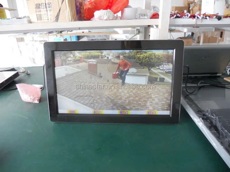 24 дюйма цифрового интерактивного рекламы Тотем сенсорный экран DVD плеер android киоск