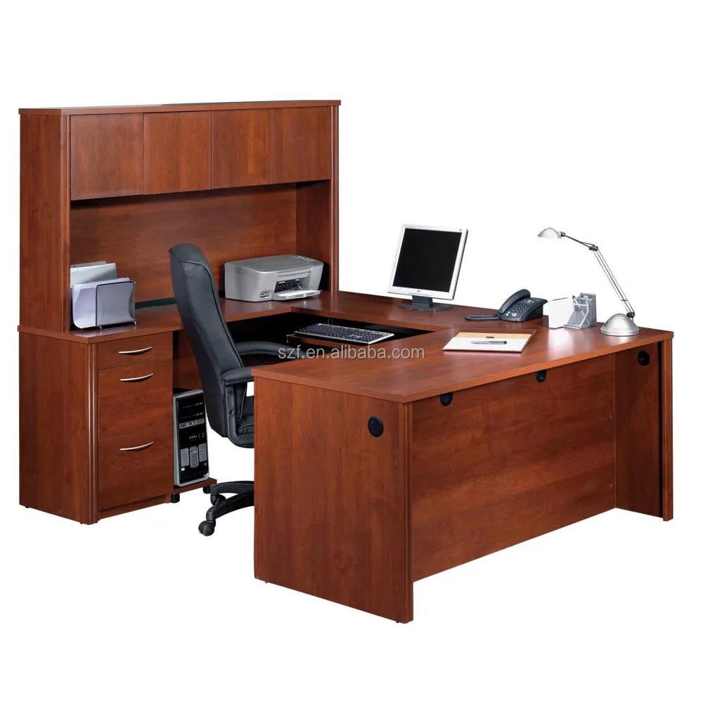 U shaped deals desk office depot