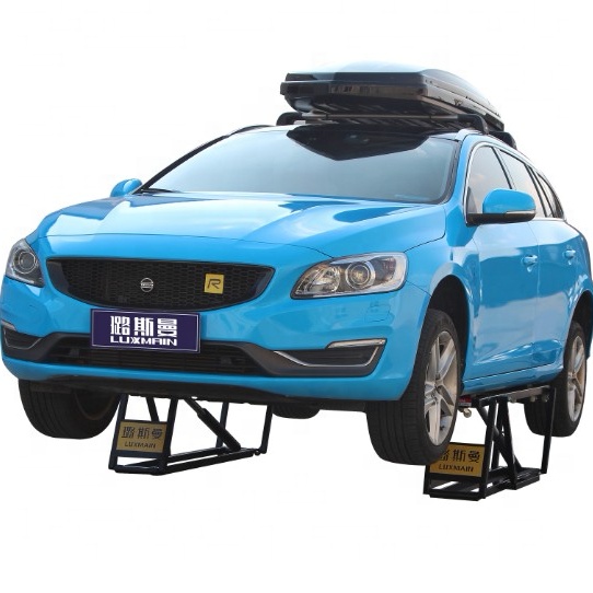 3.5T Capacity Car Washing Lift Portable Car Lift  Quick Ramp