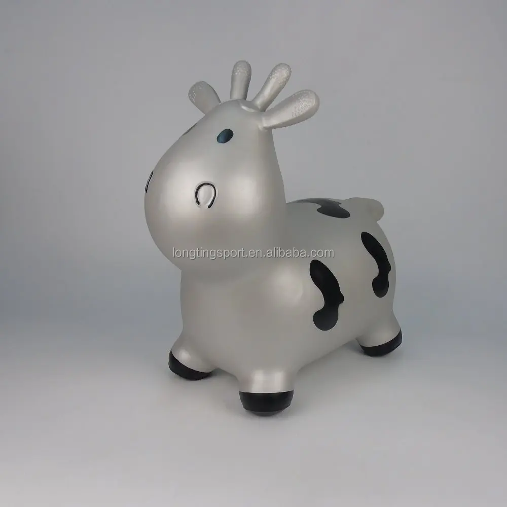 
Новая стильная резиновая игрушка для прыжков на ковах, надувная ферма с животными 