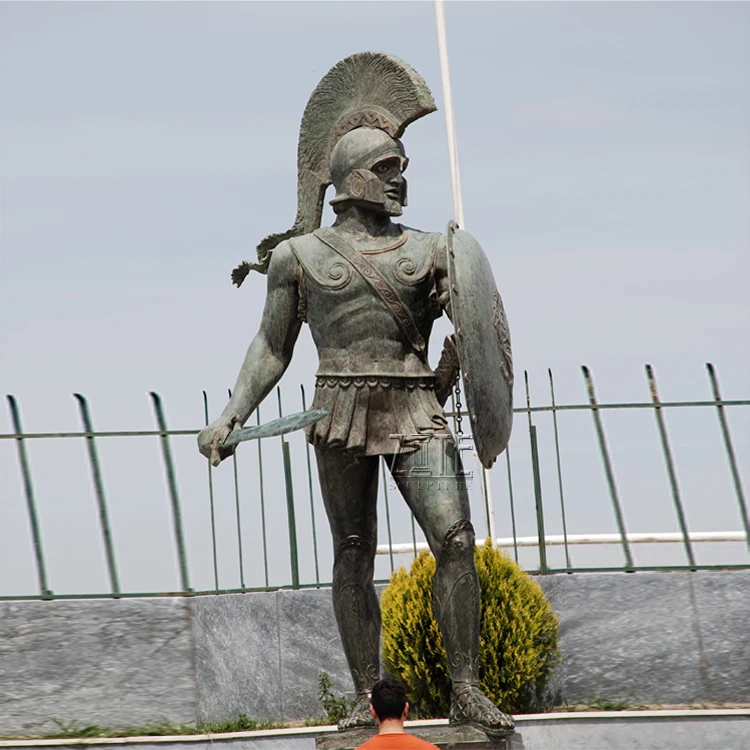 Life Size Metal Greek Warrior Gladiator Bronze Leonidas Statue Buy Leonidas Statue Bronze Leonidas Statue Brass Leonidas Statue Product On Alibaba Com