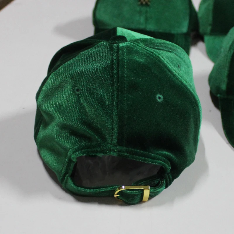 Emerald Velvet Cap