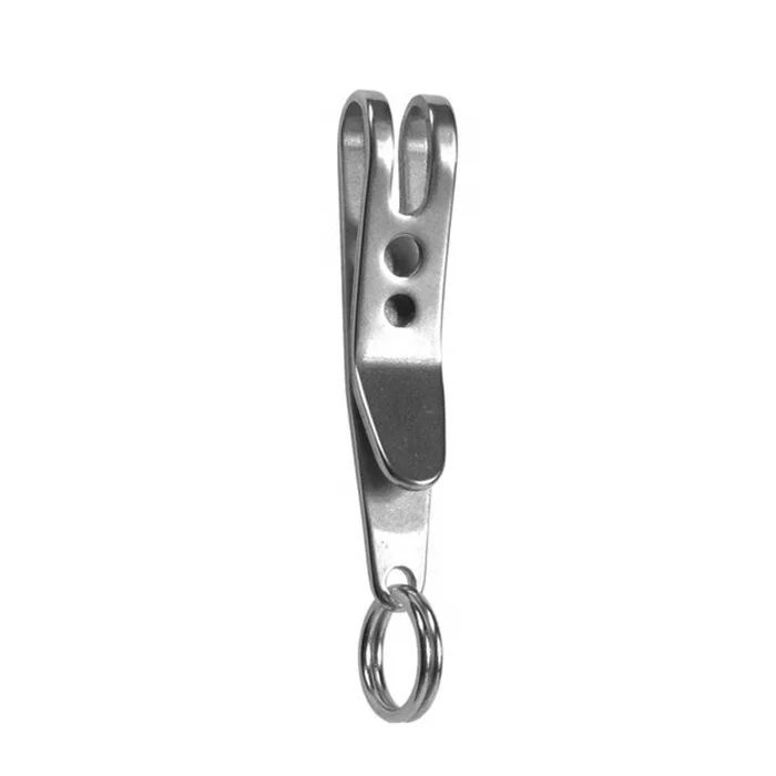 Stainless steel Pocket Suspension Clip EDC Keys Tools Keychain Load Holder P1 KY 