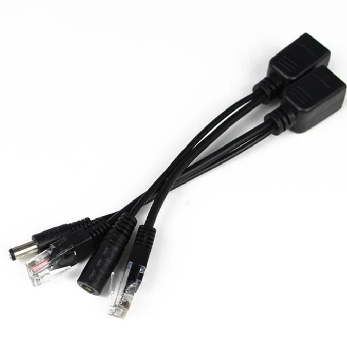 Хороший пассивный адаптер Power Over Ethernet POE кабельный разветвитель инжектор для IP-камеры