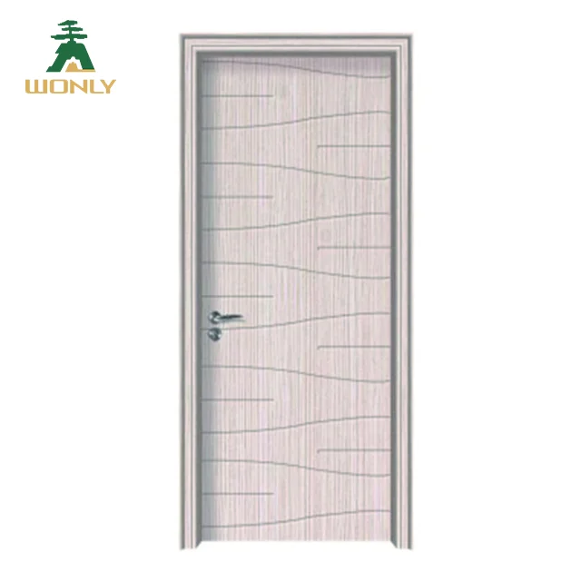 New Design Interior Pintu Toilet Mdf Melamine Pvc Venner Wooden Coated Doors Design For Sale Buy Pvc Coated Wood Door Toilet Pvc Door Design Pintu Pvc Door Product On Alibaba Com