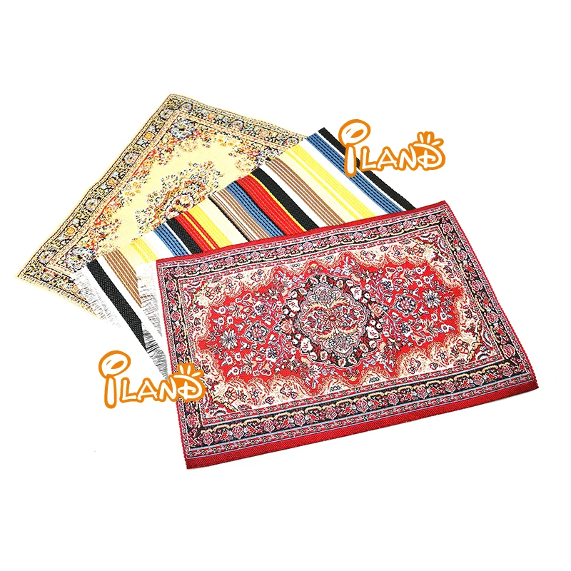 
1:12 миниатюрный персидский ковер для кукольного домика 