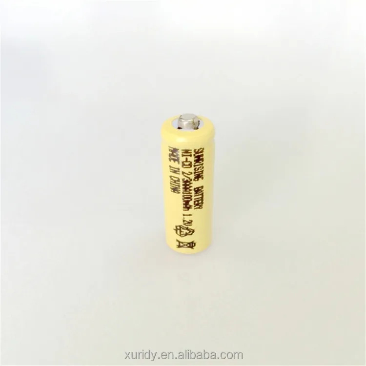 
 1.2 В ni-cd 2/3 AAA 100 мАч аккумуляторная батарея  