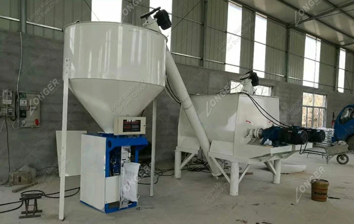 Máquina mezcladora de mortero seco