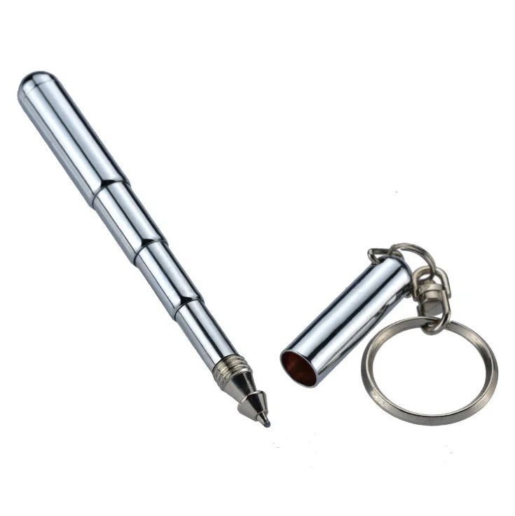Telepen Telescopic Keychain Pen with Key Ring