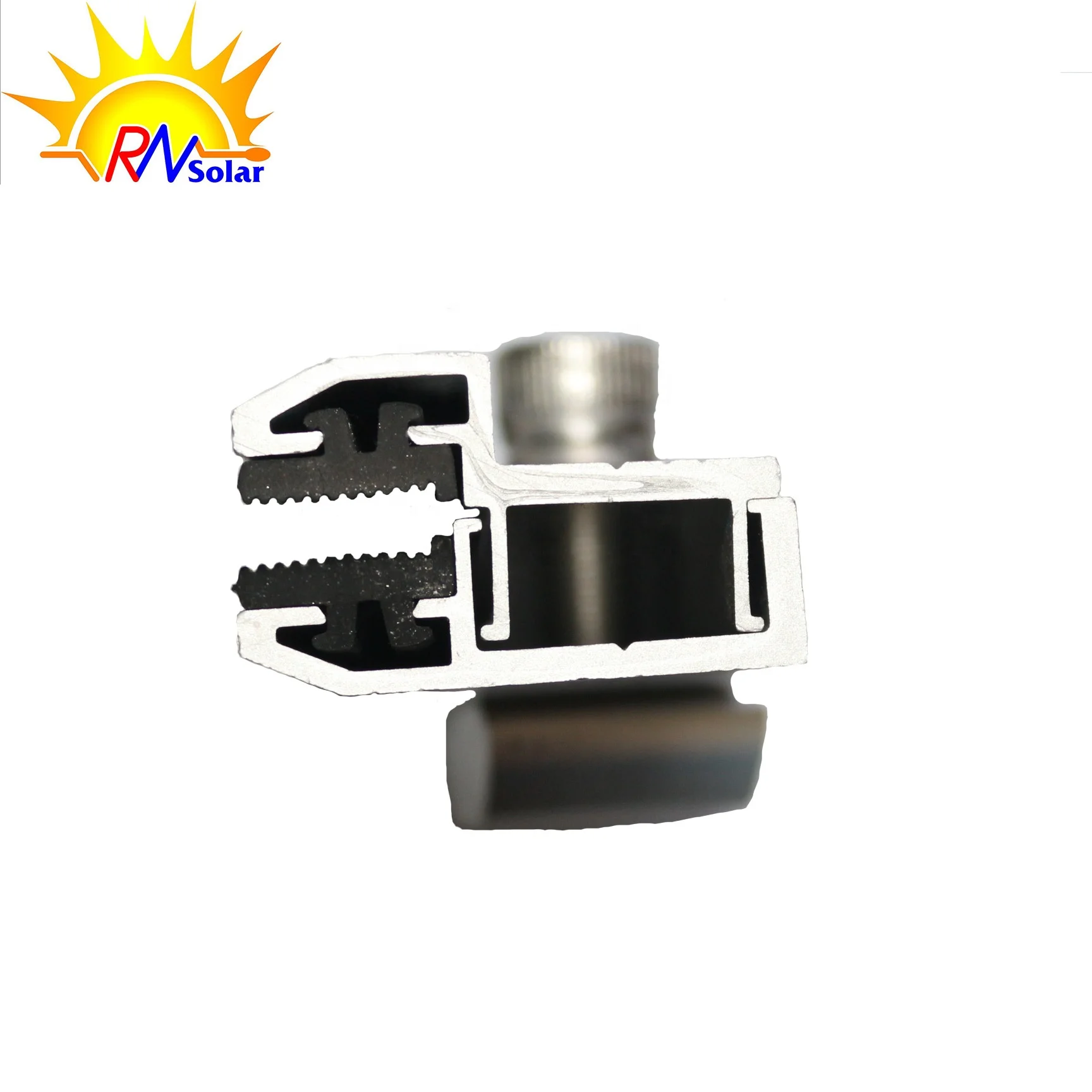 
Анодированные алюминиевые крепежные зажимы для солнечных панелей 