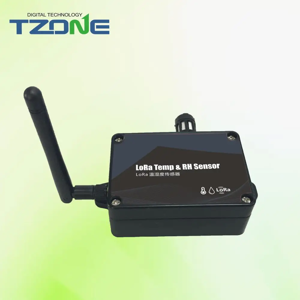 LoRa Gateway and Sensor for Greenhouse Wireless Temperature Monitor Solution