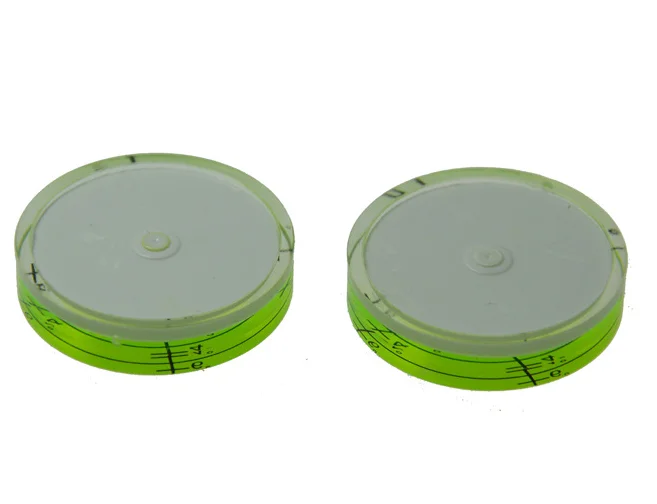 Universal Level Plastic Precision Bubble Level Parts Round Spirit Level Bubble Popular and Easy to Use
