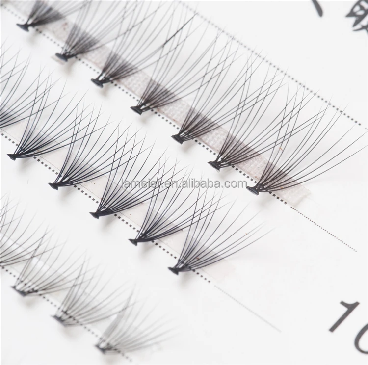 Супер корни 2D 4D 10D Индивидуальные ресницы корейские норковые ресницы