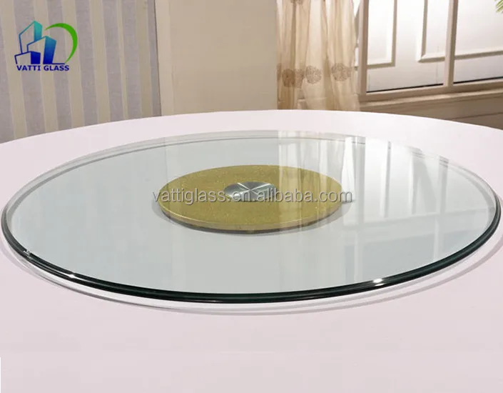 2019 г., китайский завод, Лидер продаж, круглый стеклянный обеденный стол с «ленивой» Сьюзан