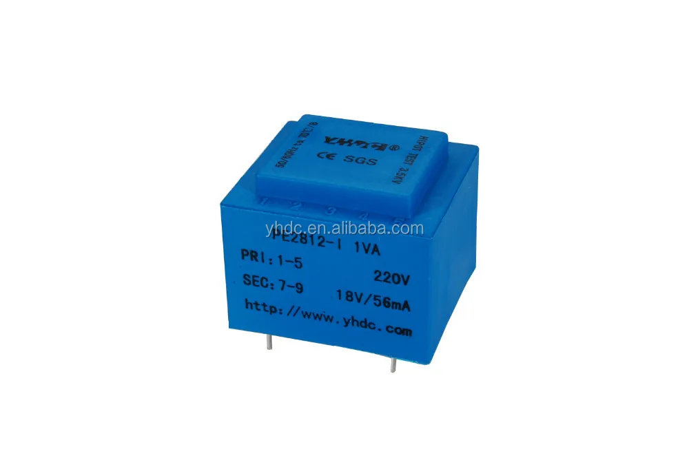 Encapsulated Transformer 220V to 15V 1VA Isolation Transformer