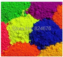 NEON Lake Blue Color Fluorescent Phosphor Pigment Powder for Nail Polish Painting Printing 100g lot Powder