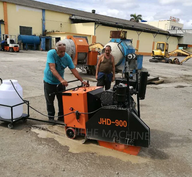 Гидравлический 35 'пила для пола бетонный обрезная пила JHD-900