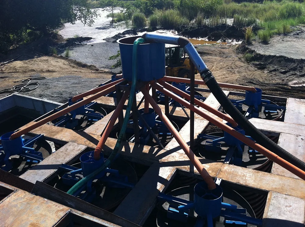 Spiral Separator Zircon Ore Sand Processing
