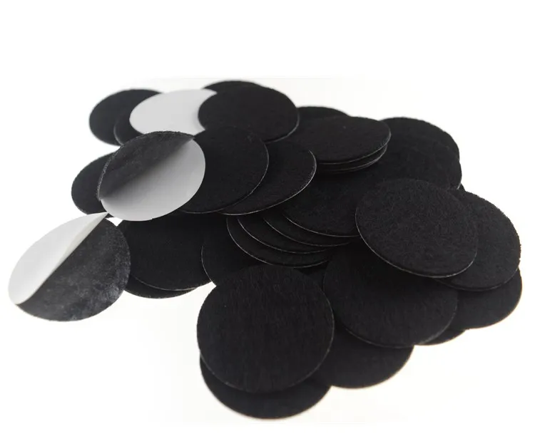 Китайские поставщики оптовая продажа сверхпрочная мебель круглые тонкие войлочные подставки для ног самоклеящиеся стульев автомобильные напольные протекторы коврики лента