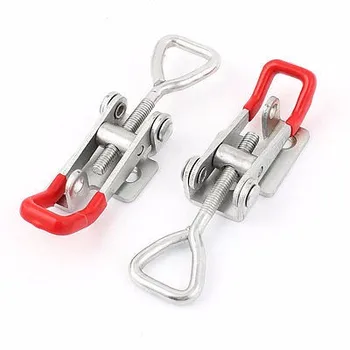 Steel Adjustable Spring Load Clip Toggle Latch Small Wooden Case Road Case Hardware Bent Flight Case Rubber Snap Toggle Latch