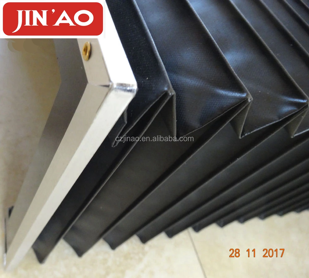 Plastic Accordion Cnc Machine Guards Cnc Machine Bellow Covers