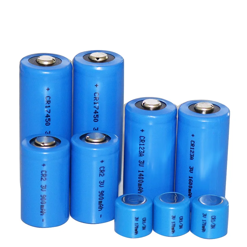 CR123 A, 3V, 1400mAh Li-Ion, Photo Power