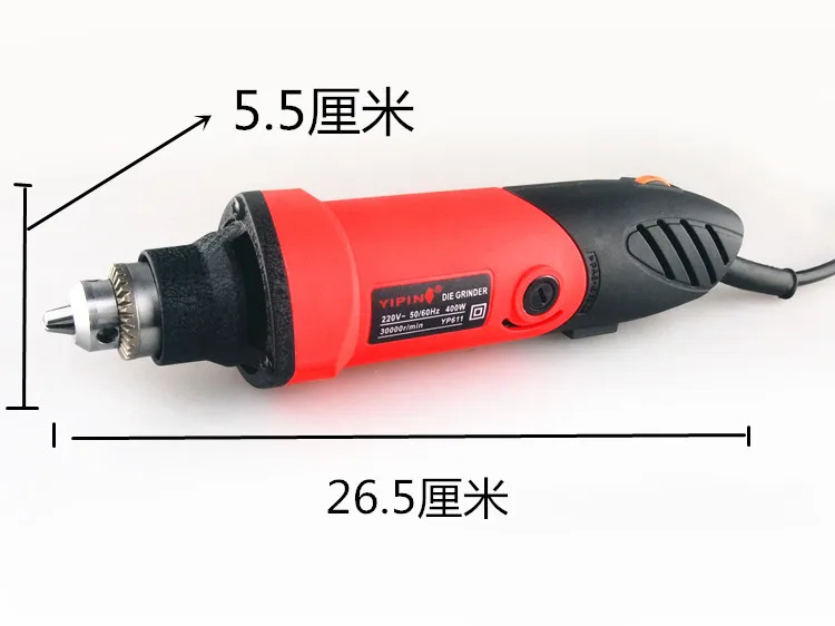 Outil Rotatif Electrique 400W Multifonction Mini Meuleuse Grinder électrique  contrôle de vitesse variable pour Poncer Polir Graver Meuler Sculpter UE  220V