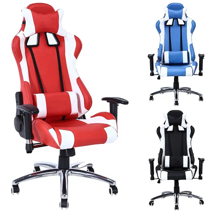 gaming chair red and white