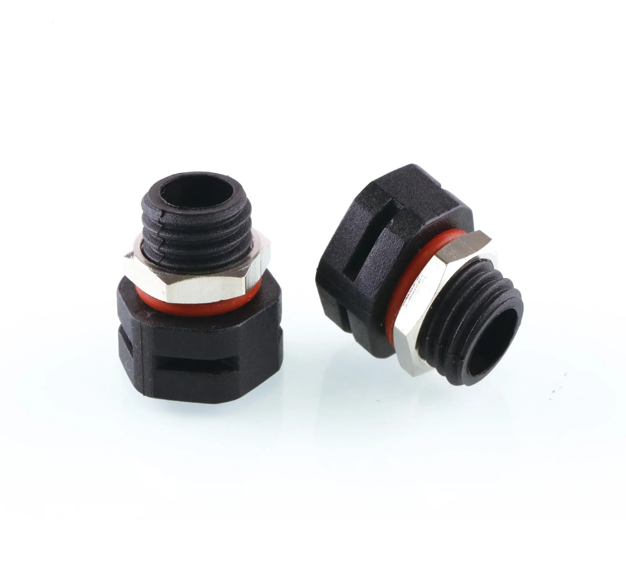Lighting Hydrophobic IP 68 Air Permeable Black Plastic M12 Threaded Vent Valve