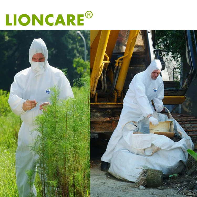 Chemical safety coverall
