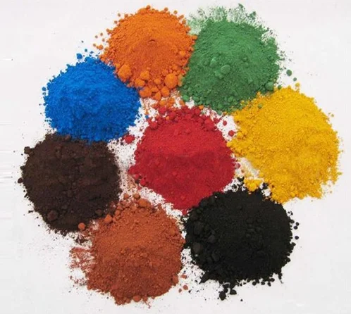 Iron oxide food coloring