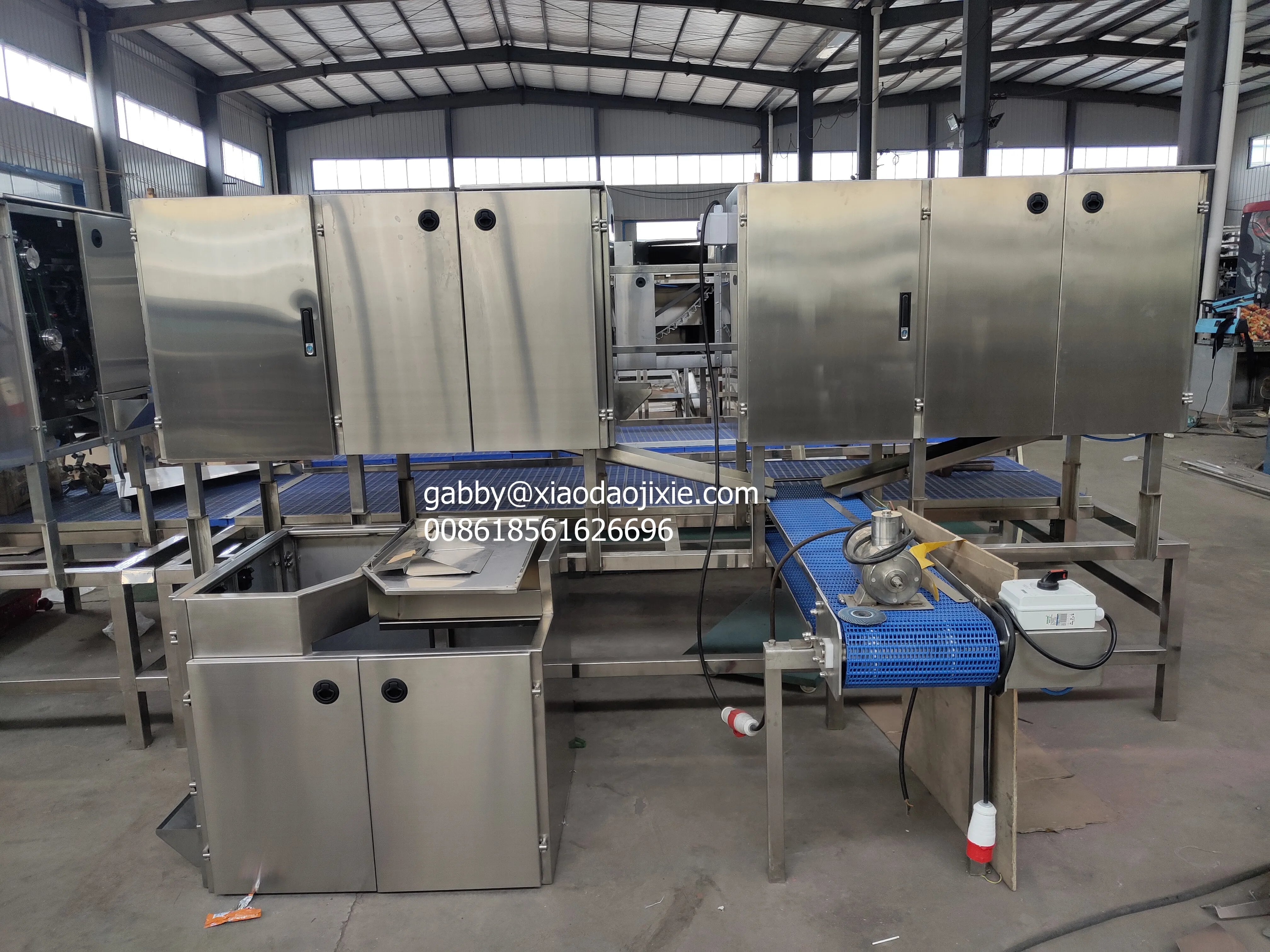 Premium Design Automatic Shrimp Shell Remover and Vein Cleaner Equipment  Shrimp Processing for Industrial Shrimp Processing