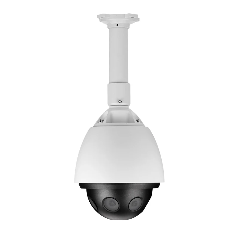 24MP Multi Sensor 360degree  No Blind Panoramic IP PTZ Turett Color Dome LPR Camera
