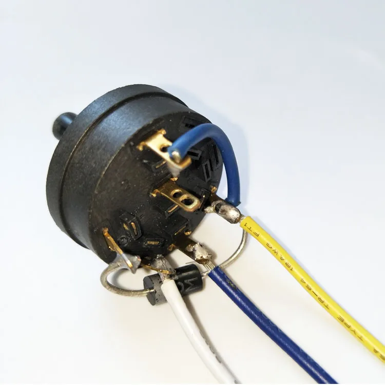 Tuowei 5 Posttion 4 Speed Blender Round Changeover Rotary Selector Switches With Wire