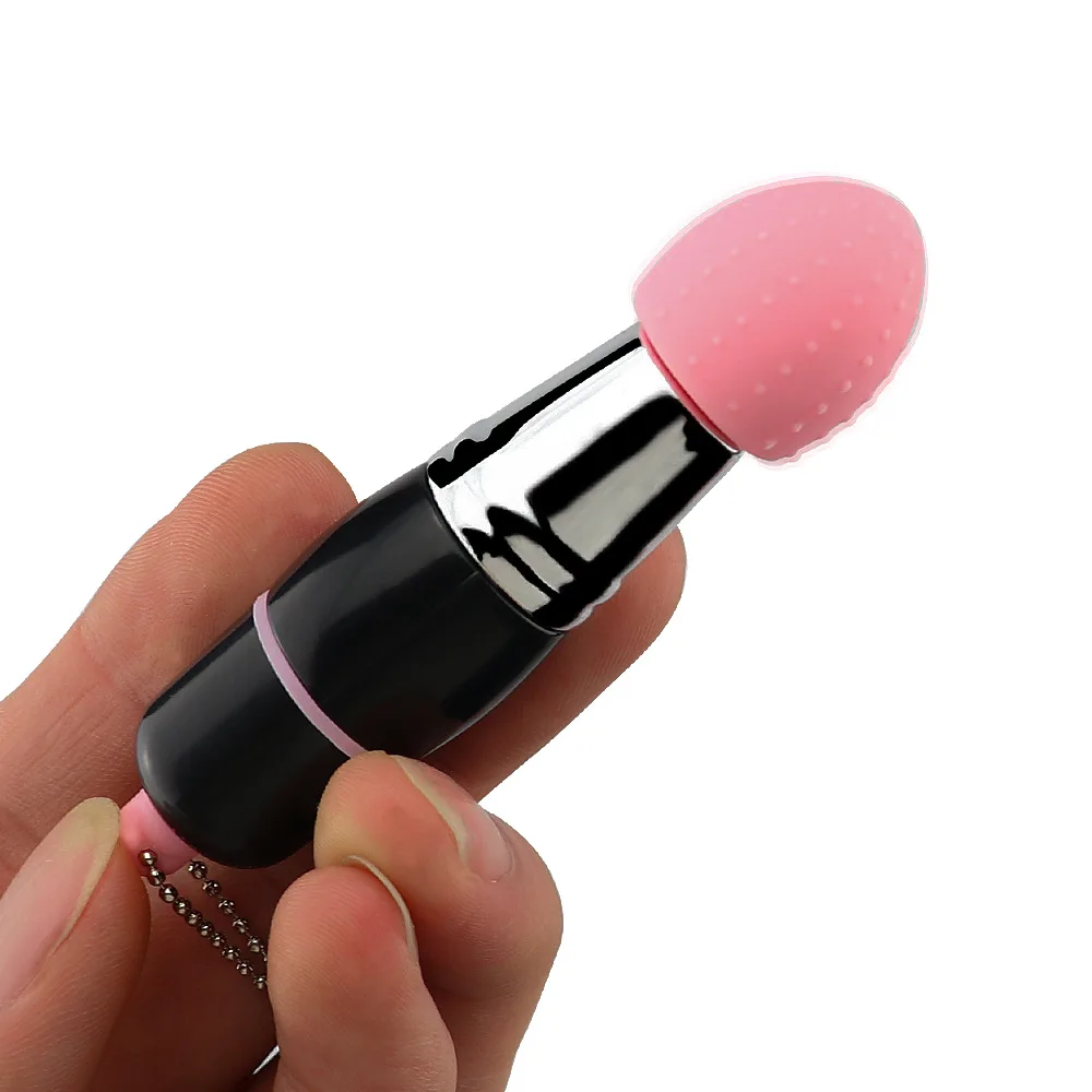 Mini Vibrator Mushroom Key Chain Tongue Vibrator Wholesale Sex Toy Drop Shipping Female Massage Bullet AV Wand Vibrator