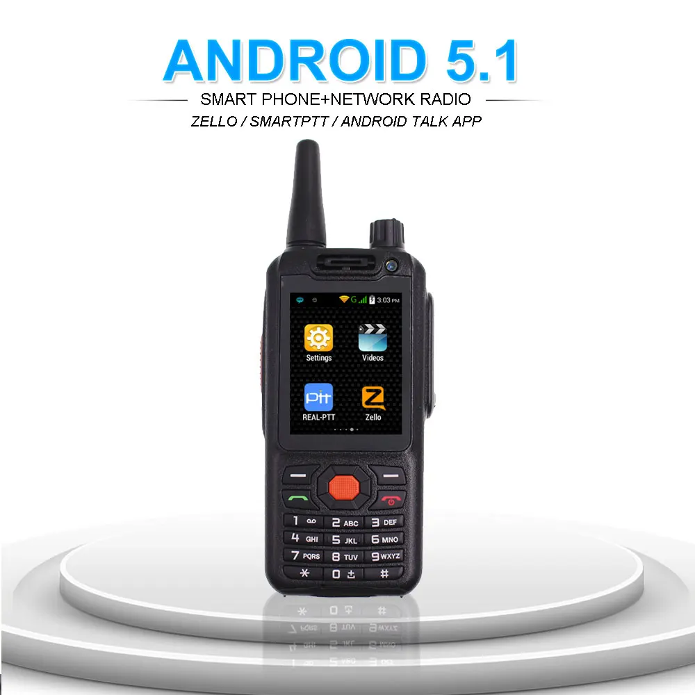 Radio Mobile 4G Zello - Réseau Radio Longue Portée (50KM) - Petite Station Auto - Neuf