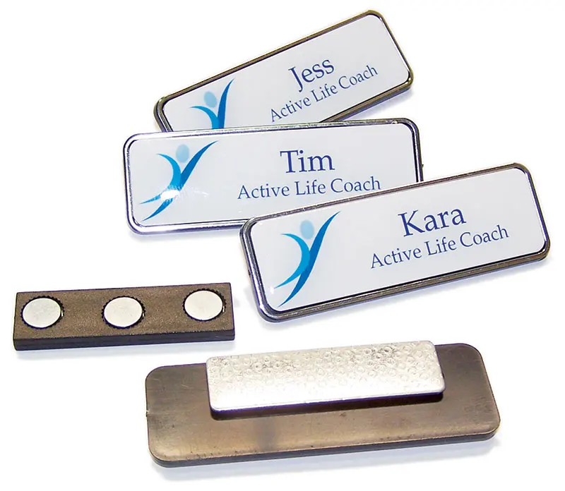 Magnetic Name Tags & Badges