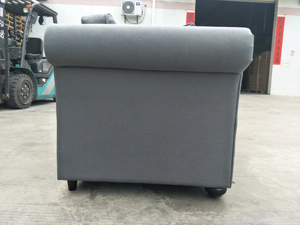 Divansofá Moderno De Tela Alta,Mueble Suave De 3 Asientos Para Sala De