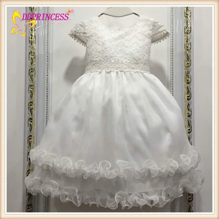 angel frock white