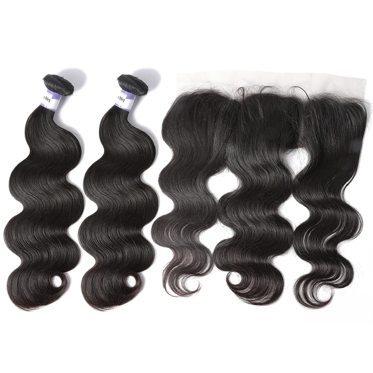 Free Sample No Mixed 100% Virgin Remy Indian Body Wave Bundles Brazilian Human Hair Extensions with Cash on Delivery