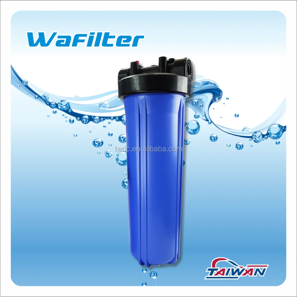 10/20 дюймовый большой синий корпус фильтра для воды Jumbo с рельефом давления для очистителя воды